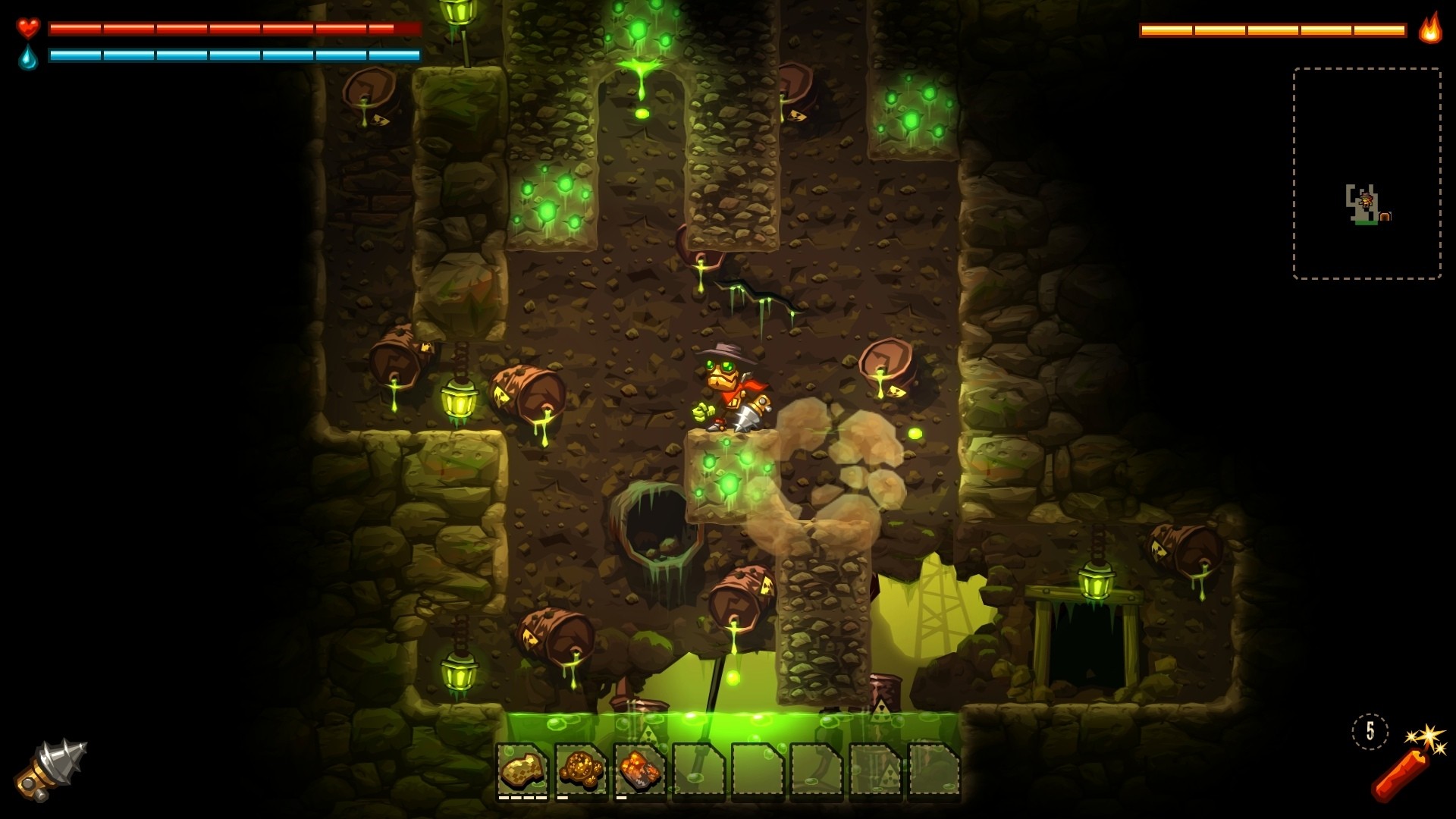 SteamWorld Dig: A Fistful of Dirt
